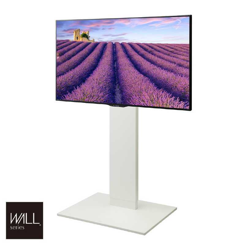 ナカムラ 32~60インチ対応 テレビスタンド WALL V2 (キャスター付き) サテンホワイト WLTVN6111 25,589円