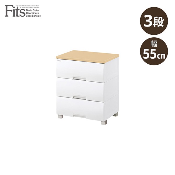 天馬(Tenma) フィッツプラス F5503 メープル/ホワイト チェスト 8,525円