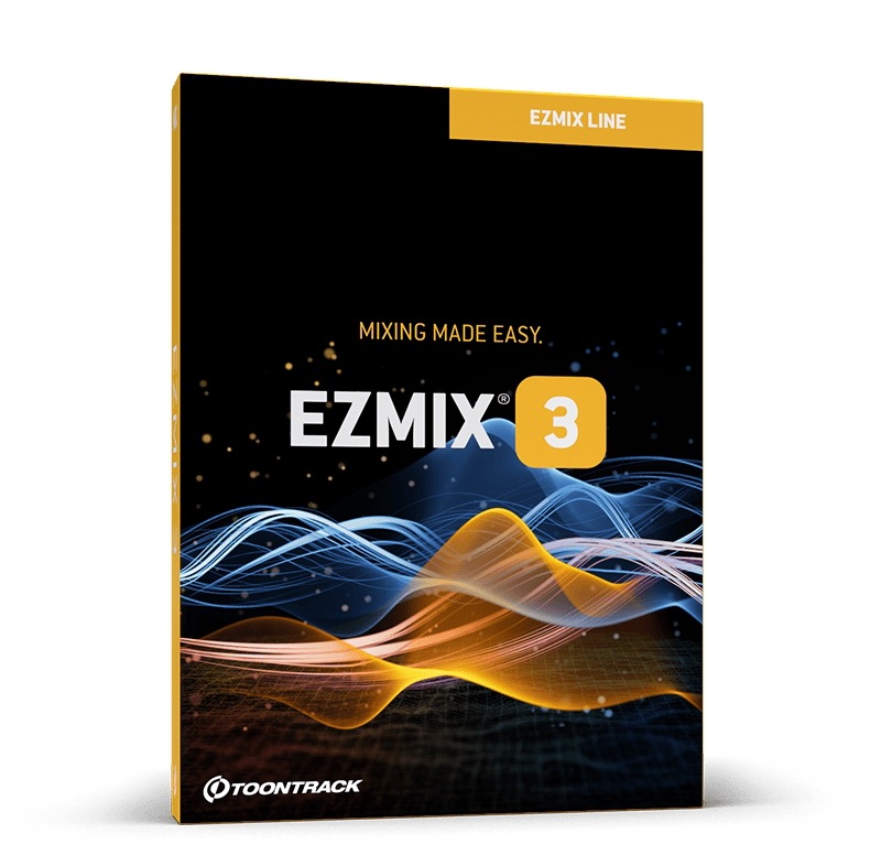 新しいAI人工知能ミキシングエフェクタToontrack EZmix 3ミキシングプラグインWIN MAC