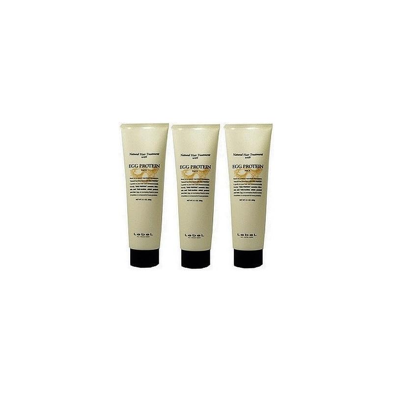 【即納】【X3個セット】 ルベル ナチュラル ヘア トリートメント ウィズ EPエッグプロテイン 260ml