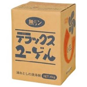 （まとめ）熱田資材 工業用手洗い洗剤 ユーゲル 6kg(×4セット)