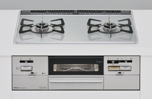 ビルトインコンロ セイフル 2口 3V乾電池タイプ 強火力：右 都市ガス 13A 60cm 揺れピタ RS21W28P12TVR-13A 59,822円