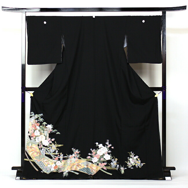 レンタル 留袖 レンタル 着物 黒留 黒留袖 19点フルコーディネートセット 結婚式