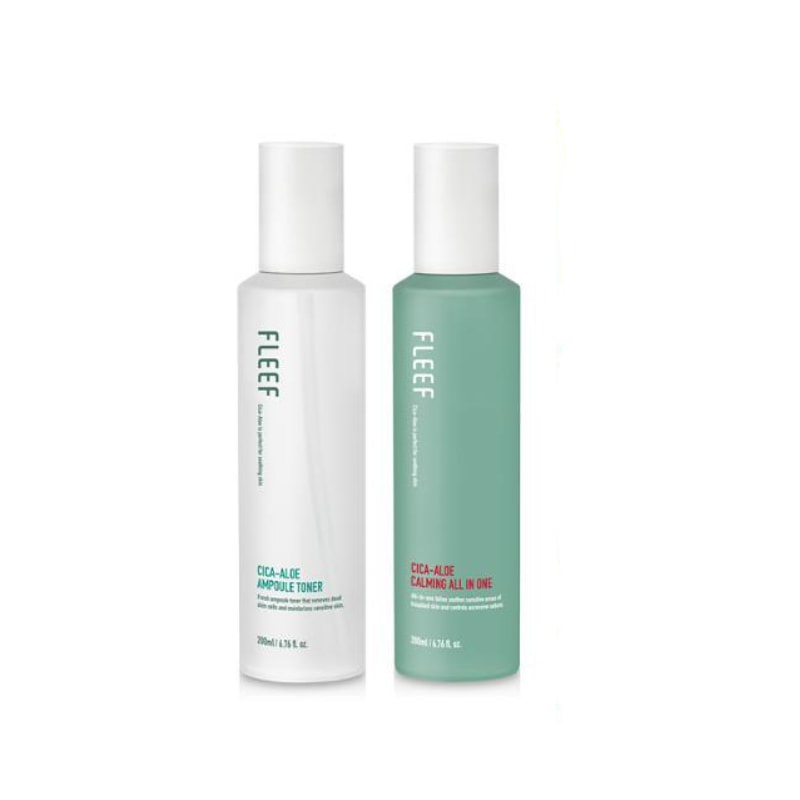 シカ-アロエ アンプルトナー 200ml+カーミング オールインワン 200ml