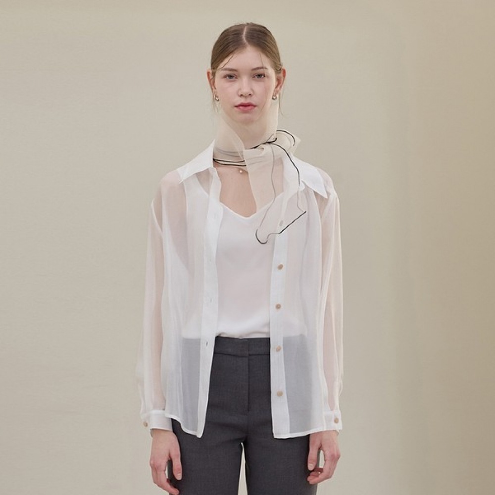 [リアーナニューヨーク] ノースリーブセットブラウス_ホワイト