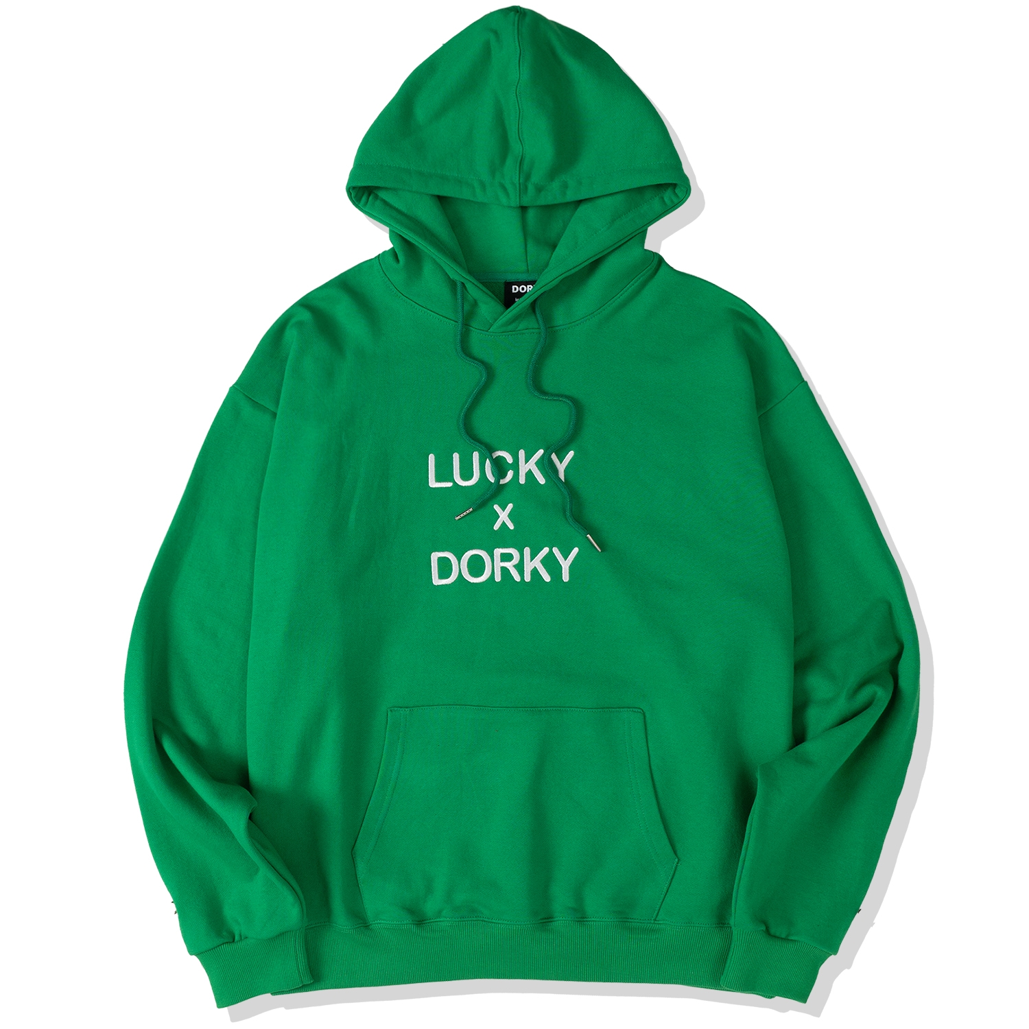 CLOVER OVER FIT HOODIE GREEN