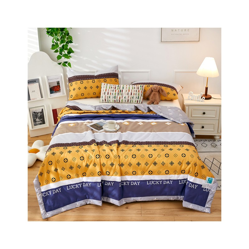 純綿夏薄い布団 洗濯機で洗える