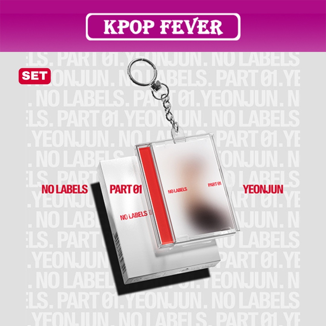 [2種セット] TXT YEONJUN [NO LABELS PART 01] Photocard Case Ver / 1st ミニアルバム