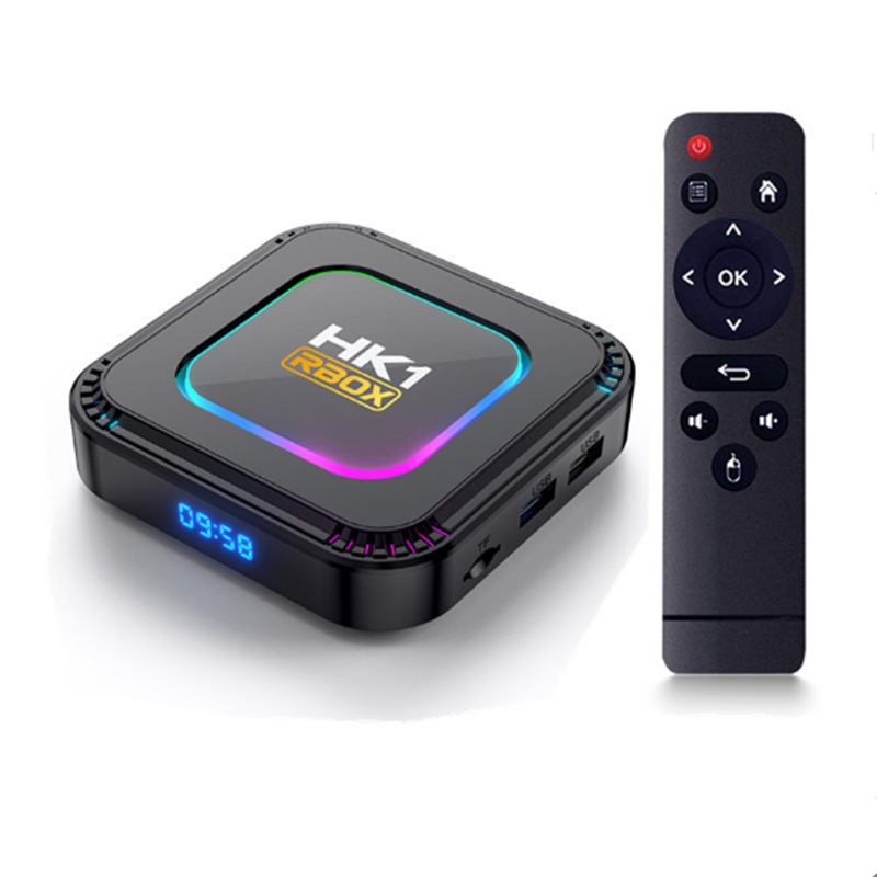 Hk1 Rbox K8 セットトップ ボックス Rk3528 4gb/128g Android 13 Wifi6 With Bluetooth Tvbox