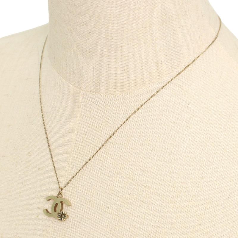 【最終処分SALE】CHANEL シャネル ココマーク ネックレス ゴールド A-6993