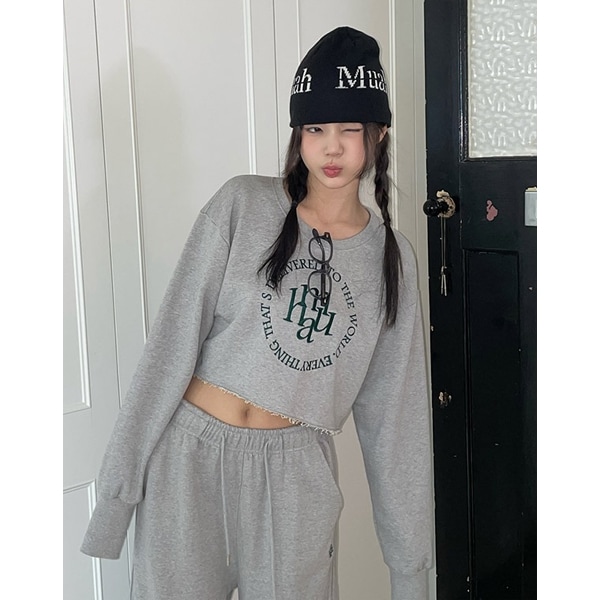 ムア ステッチ ロゴ クロップ MTM/STITCH LOGO CROP MTM
