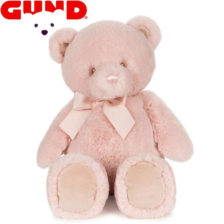 GUND ガンド ぬいぐるみ マイ 1st フレンド テディーベア テディベア くま くまの ベアー Teddy Bear ピンク リボン 人気 ブランド ギフト 贈り物 プレゼントに最適