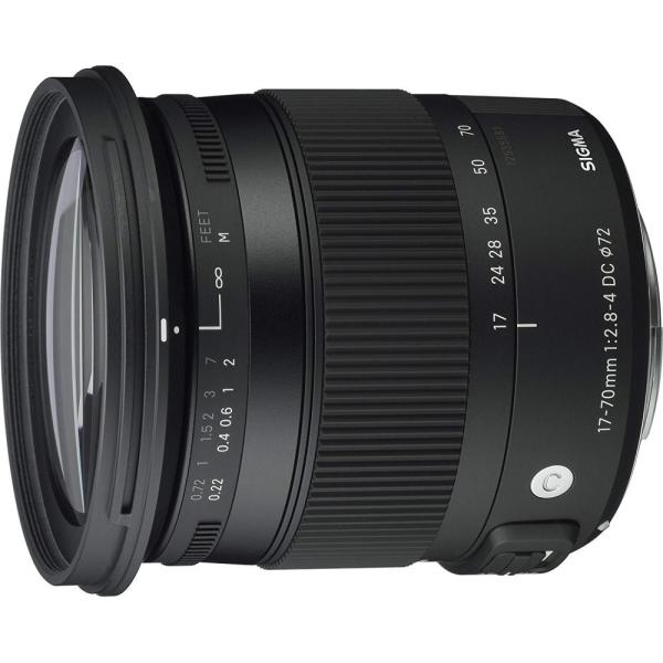 【中古】シグマ SIGMA ズームレンズ Contemporary 17-70mm F2.8-4 DC MACRO OS HSM キヤノン用 APS-C専用 884543