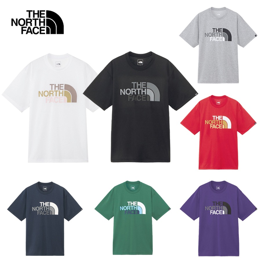 THE NORTH FACE ノースフェイス Tシャツ 半袖 S/S COLFU LOGO TEE NT32449 ショートスリーブカラフルロゴティー