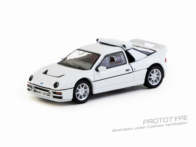 ターマックワークス 1/64 Ford RS200 White【T64P-001-WH】 ミニカー T64P-001-WH フォード RS200 ホワイト
