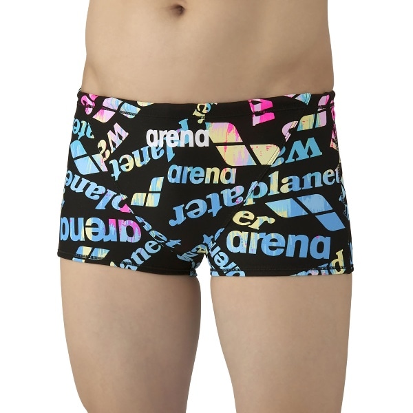 ARENA アリーナ トレーニングスパッツ ショートレッグ 水泳 水着メンズ競泳用 非公認 AS5FWM19M-BKBL
