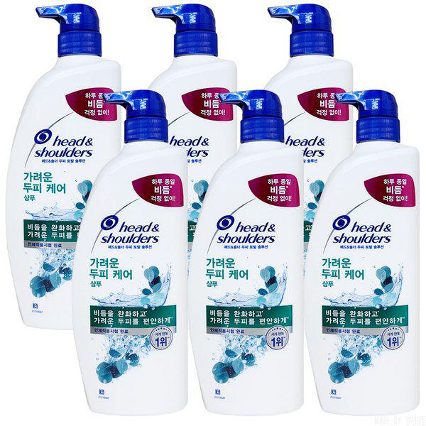 かゆみを和らげる頭皮ケアシャンプー ミントの香り 850ml 6個