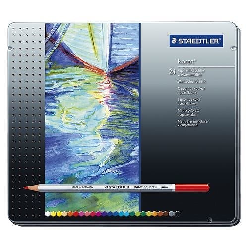 （まとめ買い）カラトアクェレル水彩色鉛筆24色 125M24 00053557 [x3]