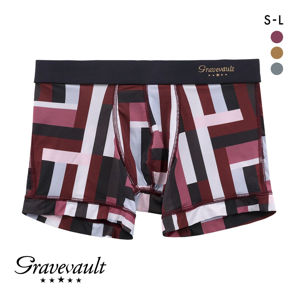 グレイブボールト Gravevault Modern Camo ショートボクサーパンツ SML