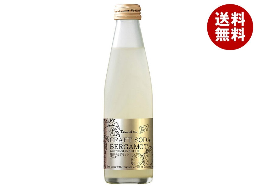 マルカイ Dean&Co.(ディーンアンドコー) 高知ベルガモットソーダ 195ml瓶＊24本入