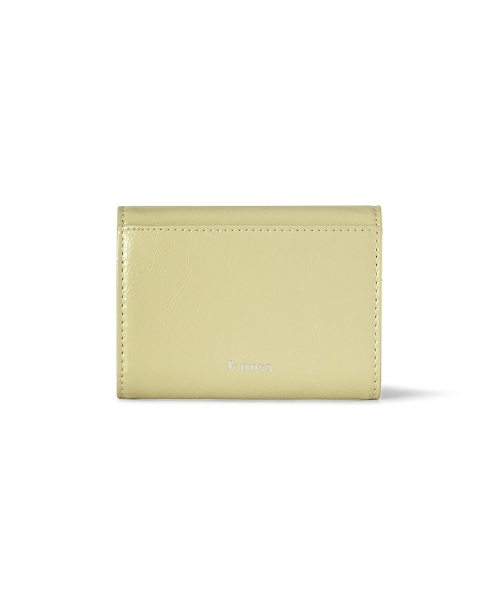 【FENNEC】 CRINKLE TRIANGLE DOCO WALLET - SOFT OLIVE バッグ 正規品