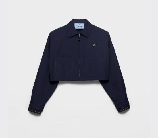 PRADA Women Jackets P536OG187P S OOOF0008 Dark blue