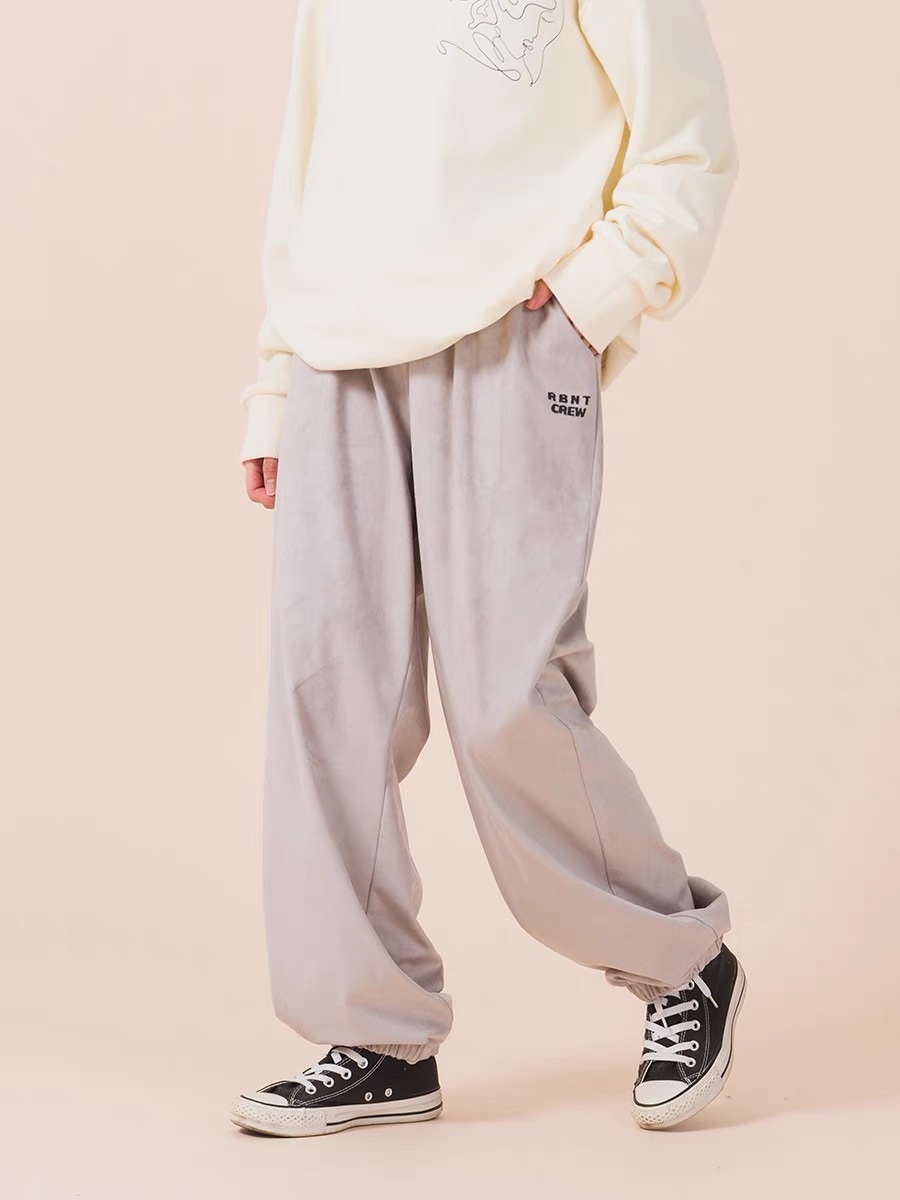 新入荷数少ない 2022夏 ゆったり オリジナルズボン 男女兼用