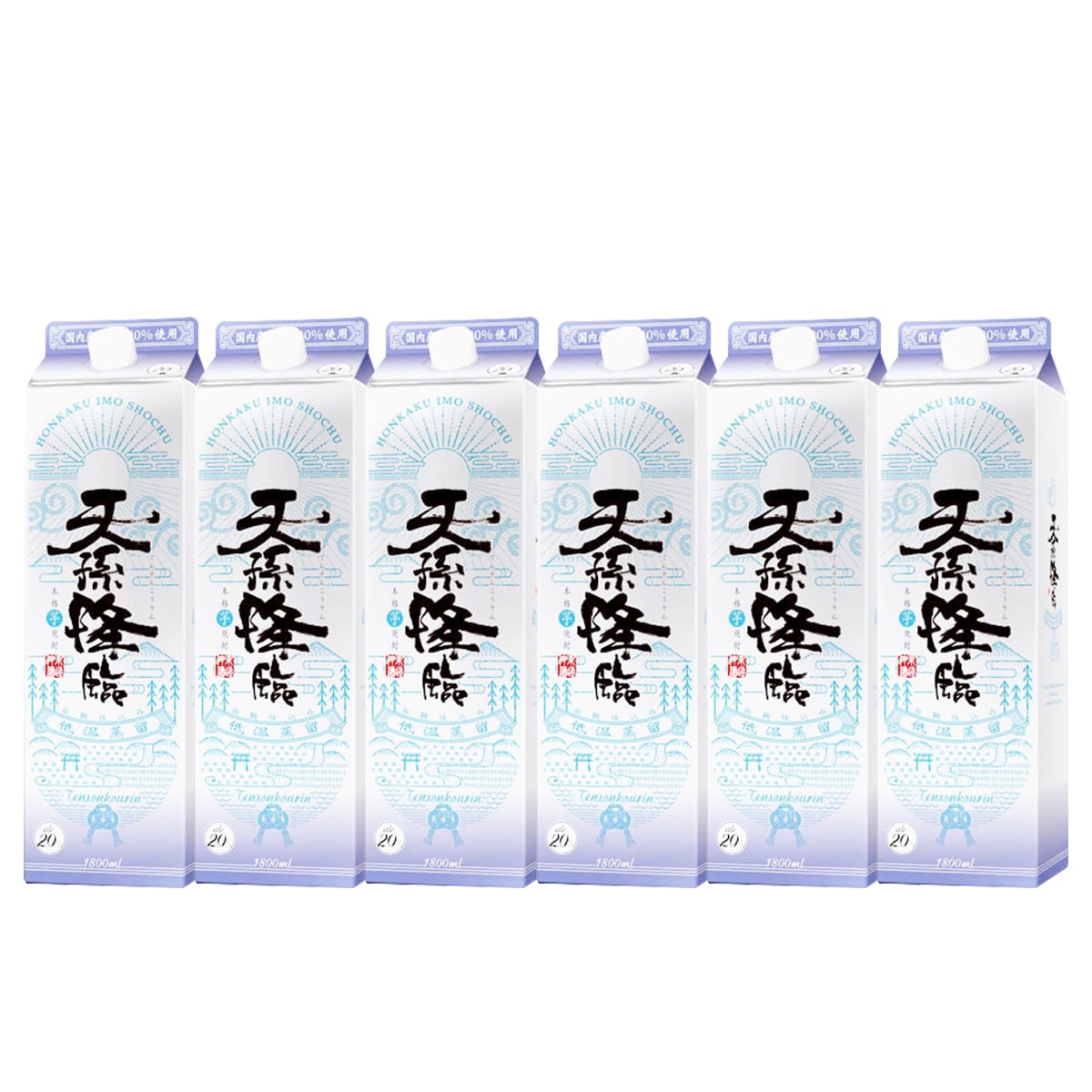【送料無料】神楽酒造 神楽酒造 天孫降臨 20度 パック 1800ml 1.8L 6本/1ケース