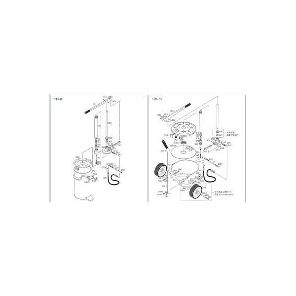 FTK-001 ハンドルブリケーターFTK-8・70共用 レバー メーカー直送