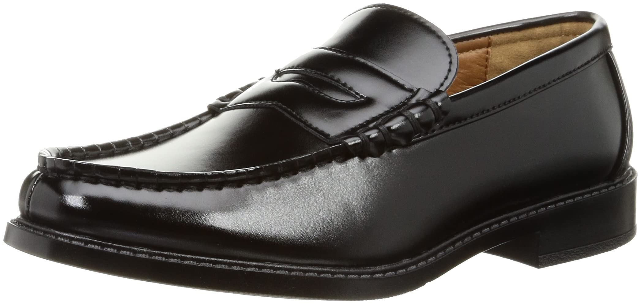 [エムカルロス] トラッド コインローファー ビジネスシューズ 紳士靴 通勤 仕事 メンズ ブラック 27.5 cm 3E 5,345円