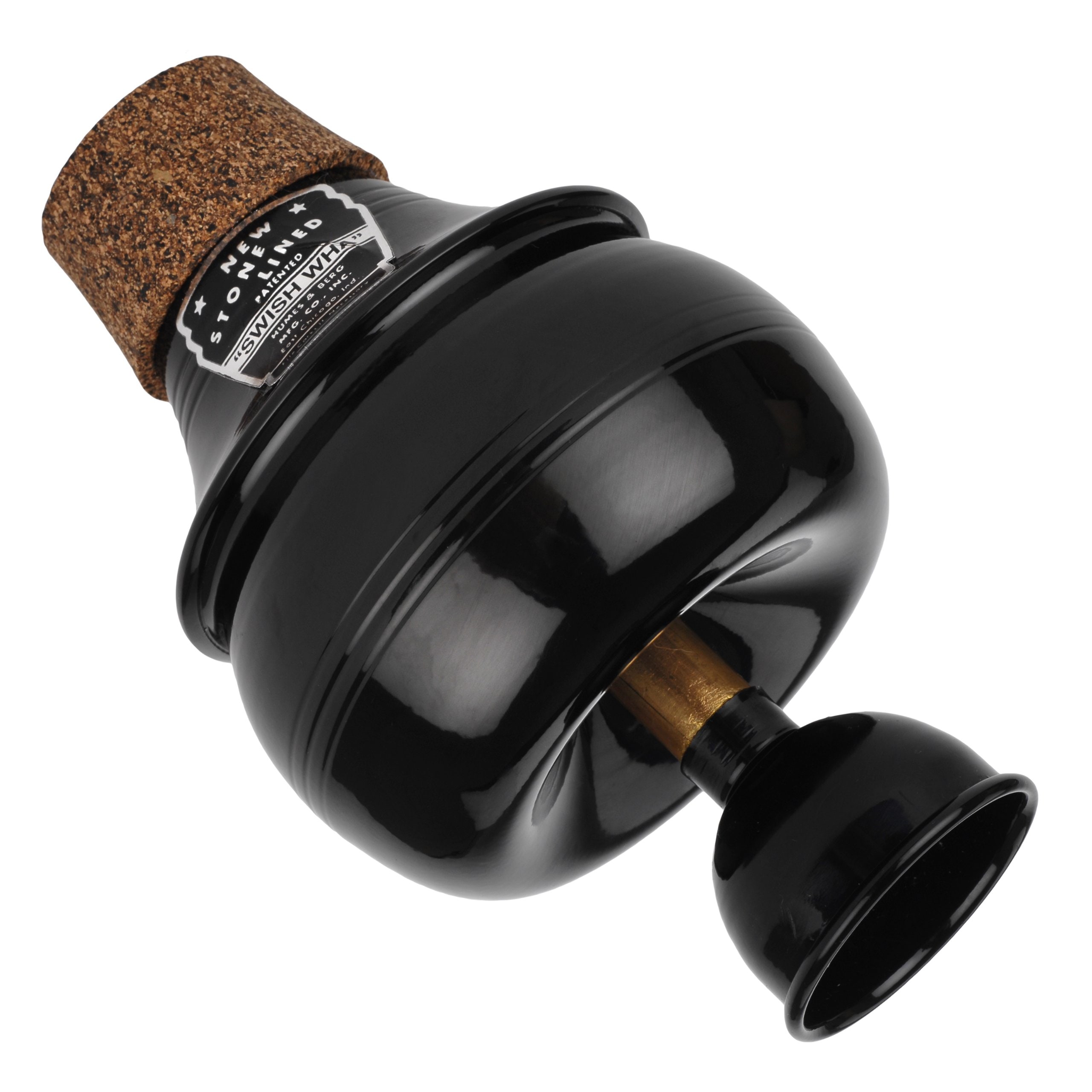 ニュー・ストーン・ライン　トランペット用ミュート　スウィッシュ・ワウワウ　ブラック　アルミ製