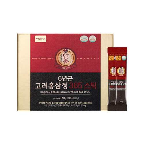 ジョンウォンサム 6年根 高麗紅参井 365 スティック プレゼントセット10g x30個