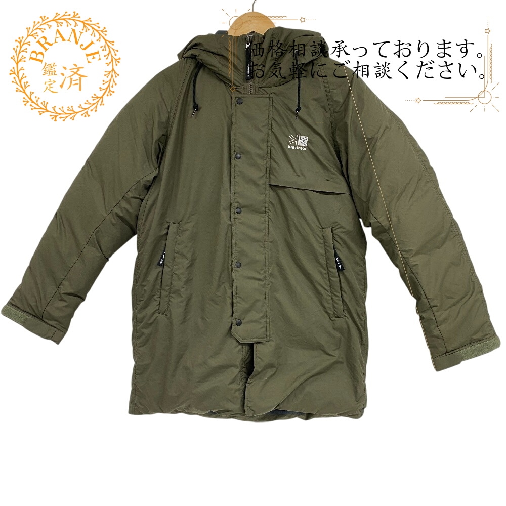 101111 maxima down coat ナイロン ダウンジャケット カーキ ユニセックス ブランド
