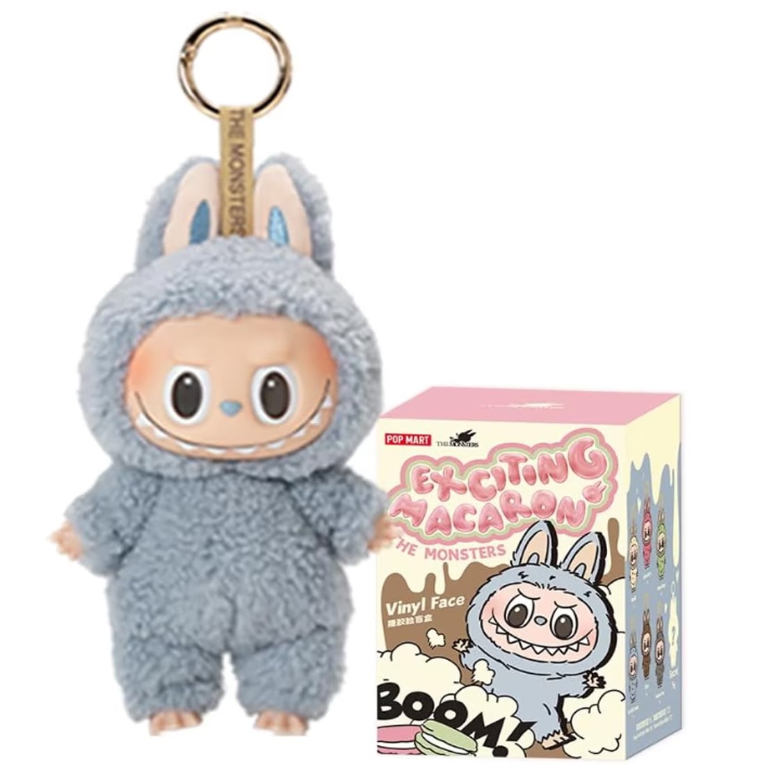 公式正規品POP MART LABUBU THE MONSTERS Exciting Macaronガチャポンブラインドボックスマカロンぬいぐるみフィギュアサプライズギフト