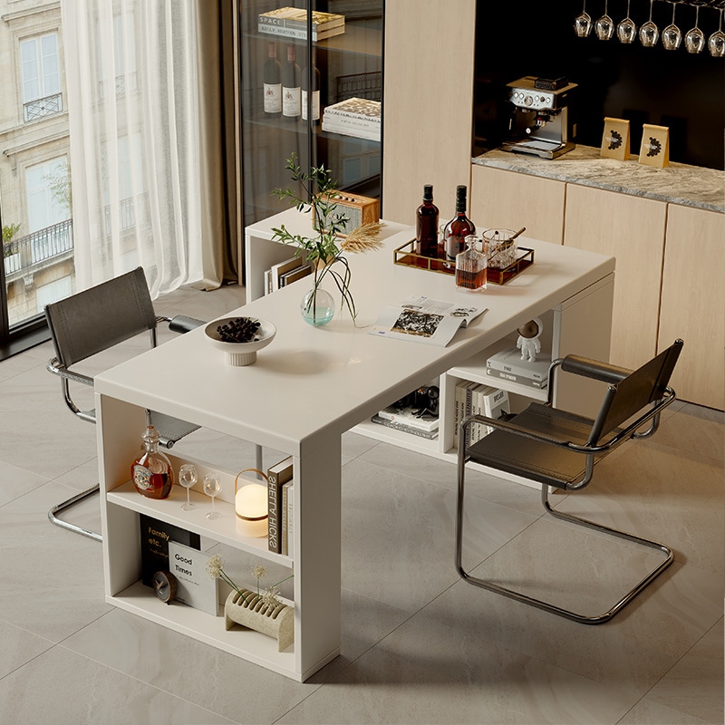 島のダイニングテーブル統合2025新しい格納式ミッドランドテーブルイタリアンハイエンド回転可能なバーテーブル