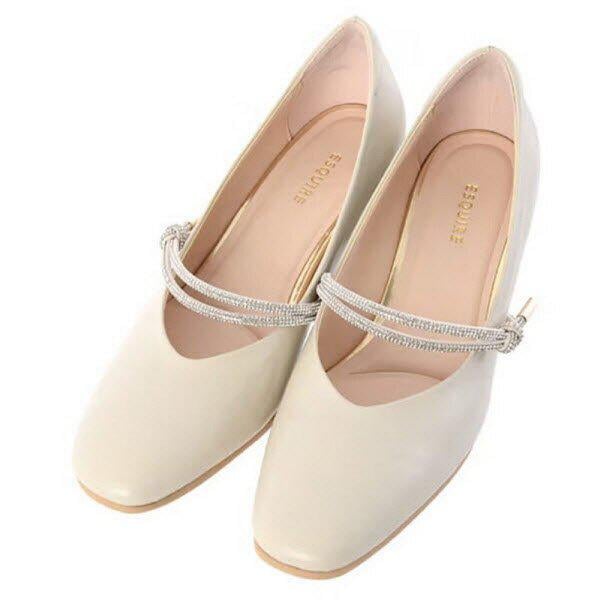 [] 女性メリージェーンパンプス 5CM(EQDSHP532IV) (P003733093)