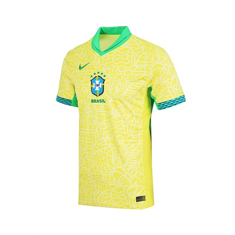 ナイキブラジルショートスリーブジャージ 2024 スタジアムホームジャージーレプリカ