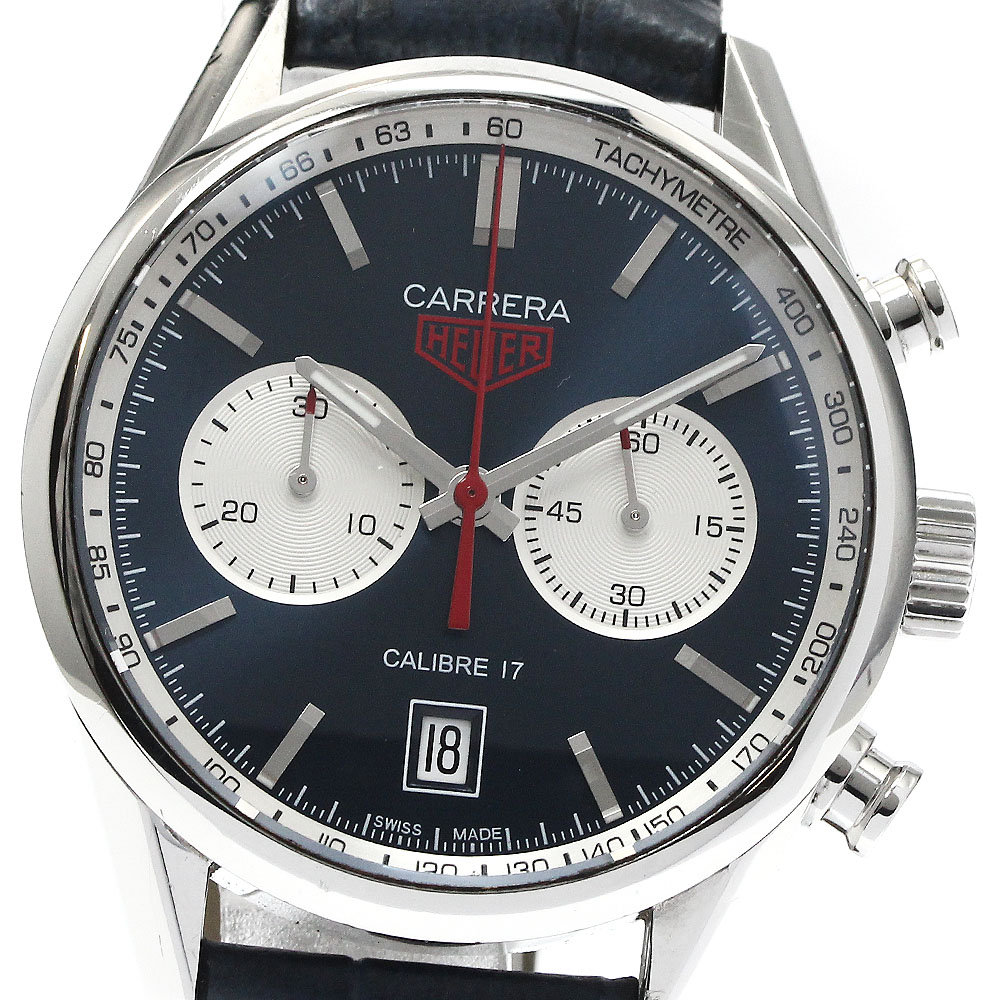 タグホイヤー TAG HEUER CV211A カレラ リミテッドエディション キャリバー17 自動巻き メンズ 保証書付き_883090【中古】
