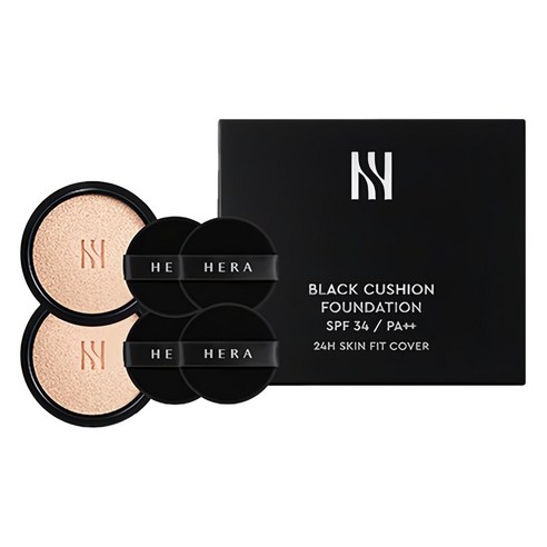 詰め替え デュオ ブラック クッション ファンデーション 15g x 2p, 23N1, 2個 7,505円