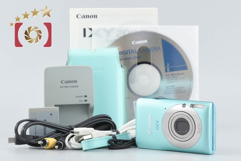 IXY 200F グリーン コンパクトデジタルカメラ