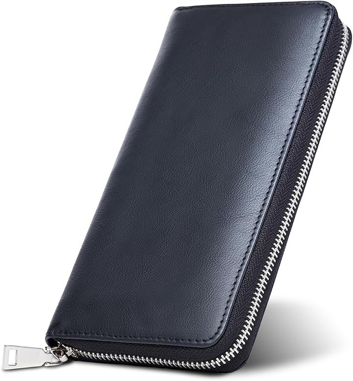 財布 メンズ 長財布 本革 日本製 国産牛 紳士用 牛革 さいふ プレゼント 父の日 (ブラック)