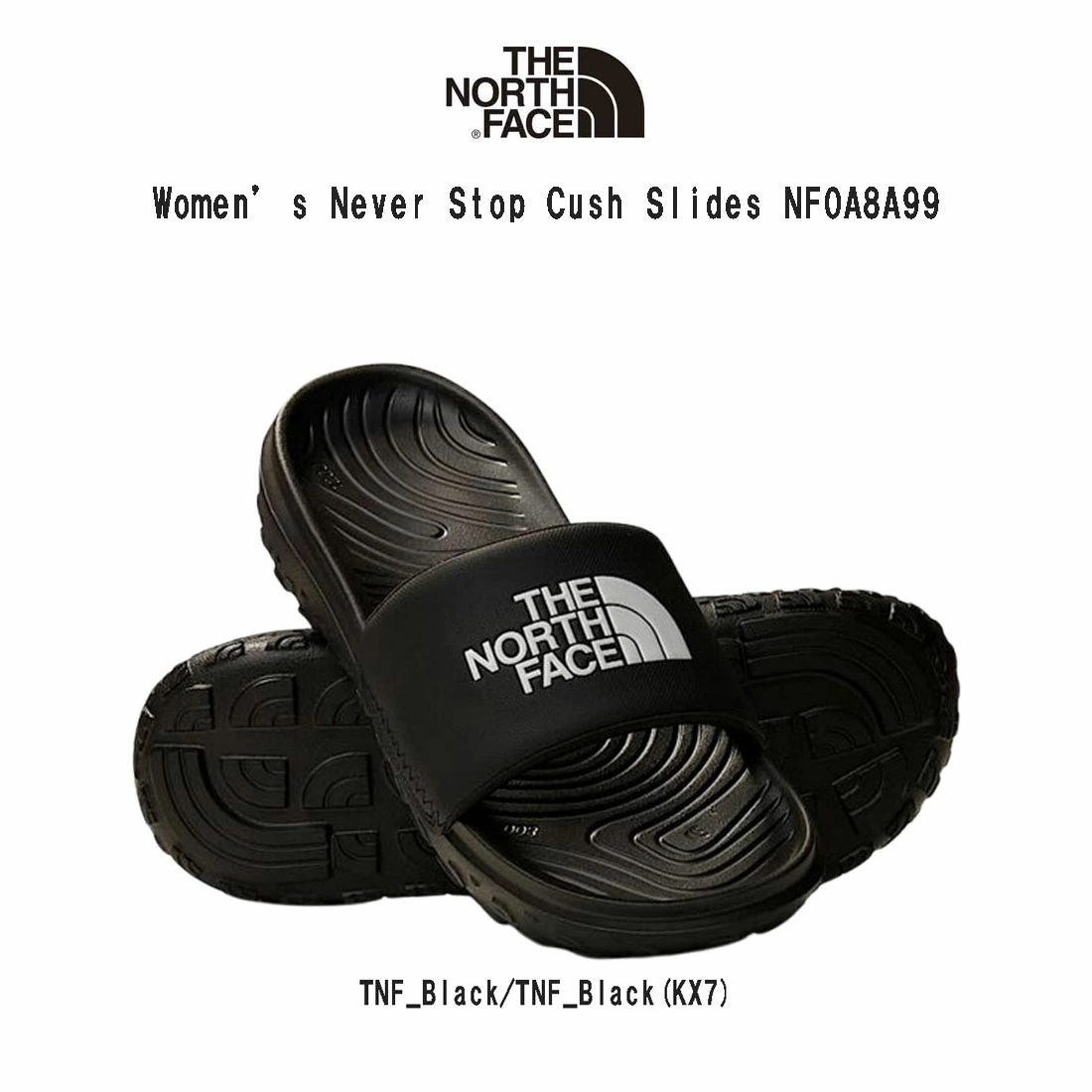 THE NORTH FACE(ザノースフェイス)シャワーサンダル スリッパ スライド サンダル クッション ロゴ 軽量 室内 アウトドア ビーチ レディース 女性用 靴 NF0A8A99