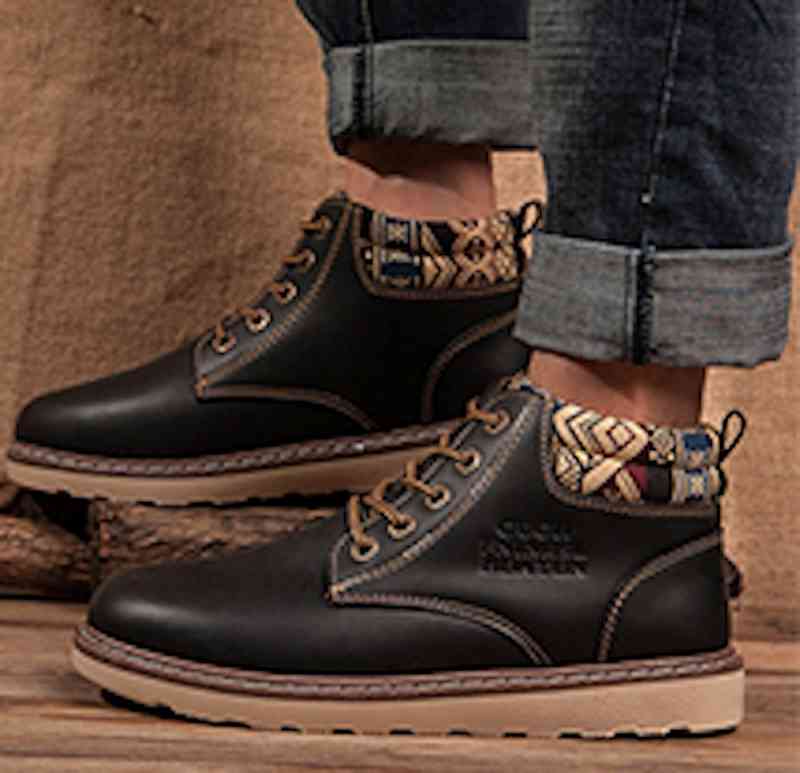 ブーツ メンズ ブーツ黒 秋 革 幅広 ファスナー 防寒 あったか ルーム スエード 暖かい 靴 フロント 防水 ブランド 春 冬 シューズ ワーク 軽い 完全 夏 サイドジップ 滑らない ハイカット