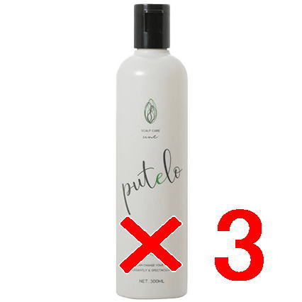 【送料無料】【正規品販売商品】プテロ putelo ／ プテロ AR シャンプー 300ml 【3個セット】／ スカルプシャンプー ／ 新鮮な植物エキスをたっぷり配合した生シャ