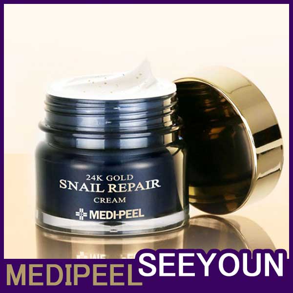 [高濃縮栄養クリーム]24Kゴールドスネイルリペアクリーム50g/ゴールドスネイル/しわ・肌バリア/発酵スネイル成分/高保湿