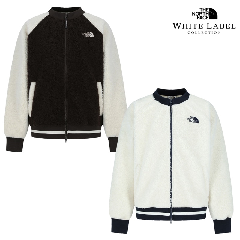 NJ4FR54 WHITE LABEL VIVO FLEECE JACKET 25FW 新作 韓国限定ライン ボアフリース 防寒 冬アウター ユニセックス 韓国コーデ 秋冬 コーデ提案 ロンT デニム