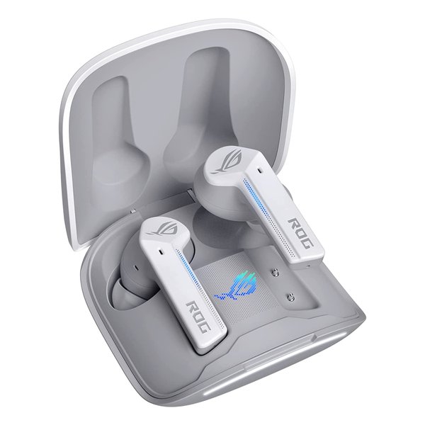 ワイヤレス ゲーミングイヤホン ROG Cetra true wireless Moonlight White Edition