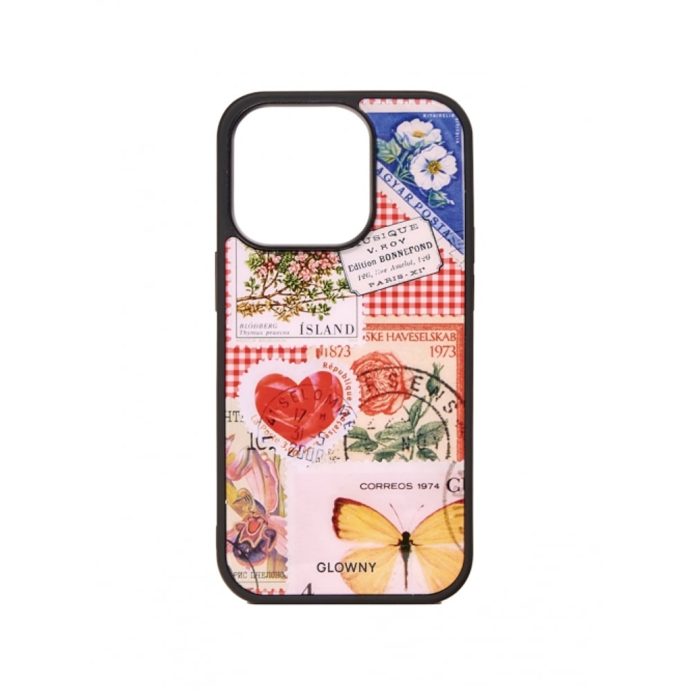 GLOWNY ビンテージスタンプバンパーケース