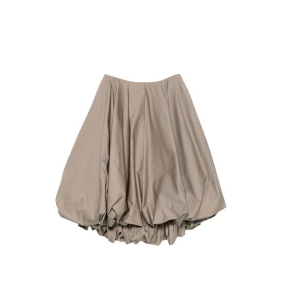 BALENCIAGA Women Long Skirts 872332 TSP13 9509 NEUTRALS