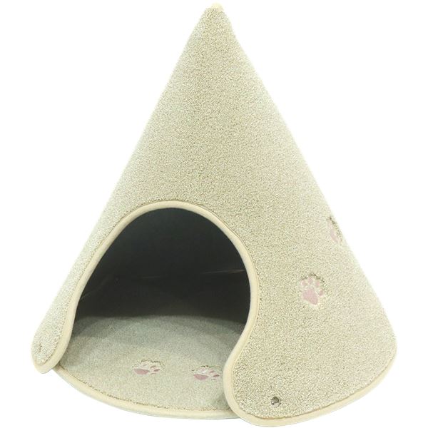 ラグタスコーン BE ベージュ [Mサイズ：約W47xD47xH45cm]